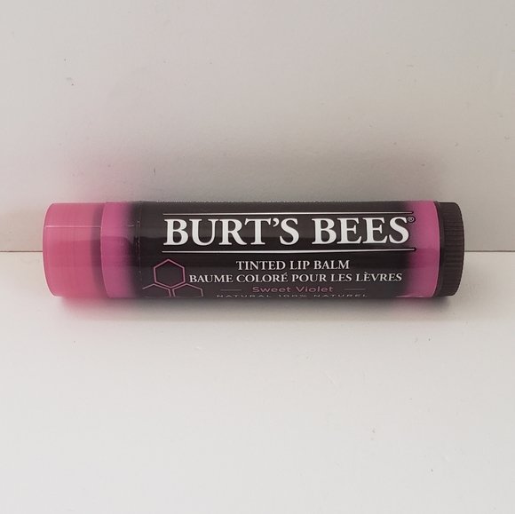 Burt's Bees Makeup 4 Burts Bees Tinted Lip Balm Sweet Violet Poshmark